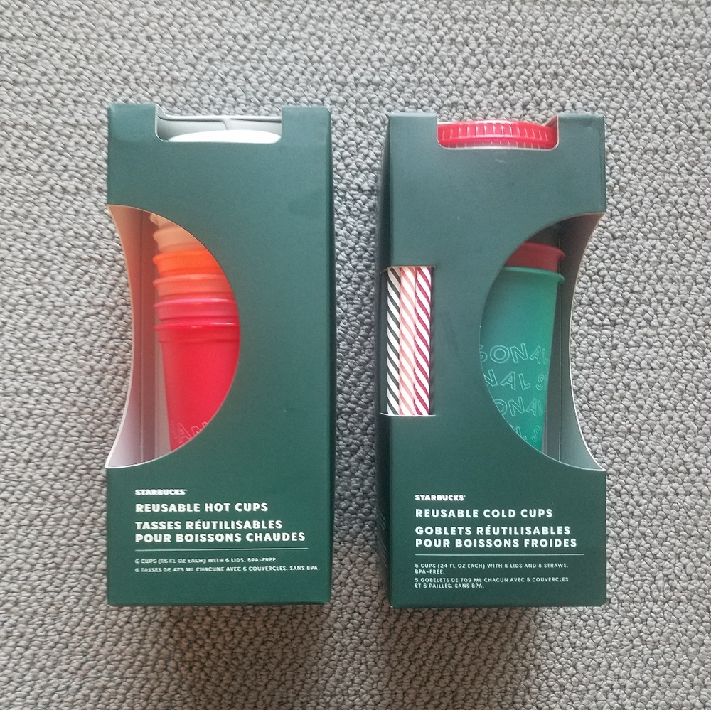Starbucks Christmas Reusable Cold Cups & Hot Cups